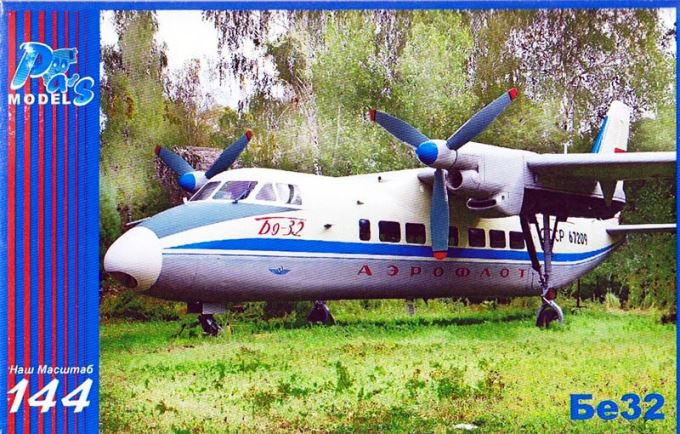 PM14421 PAS-Models Самолет Бериев Бе 32 1/144