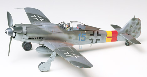 Сборная модель 61041 Tamiya Немецкий истребитель Focke-Wulf Fw190 D-9