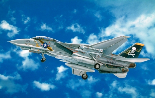 Сборная модель 2667 Italeri Самолет F-14A Tomcat 