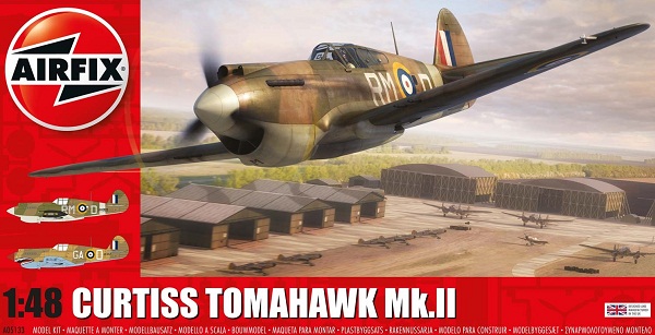 A05133 Airfix Самолет Tomahawk Mk.II Масштаб 1/48