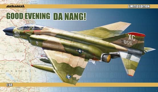 Сборная модель 1193 Eduard Самолет F-4 Good Evening Da Nang Limited Edition