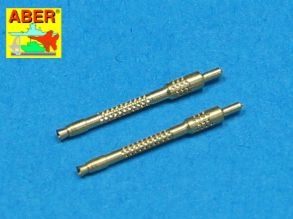 A48006 Aber Set of 2 barrels for German 13mm aircraft machine guns MG 131 (middle type) 1/48
