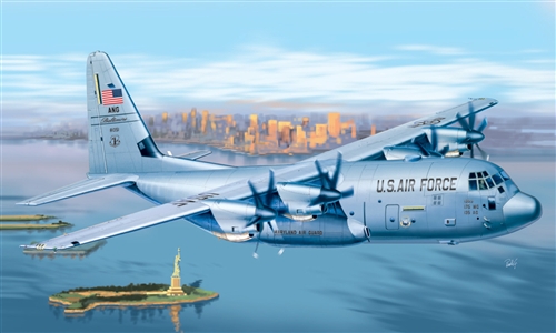Сборная модель 1255 Italeri Самолет Lockheed C-130J Super Hercules 