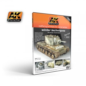AK035 AK Interactive Видео "Состаривание техники с зимним камуфляжем"  (DVD, 60мин)