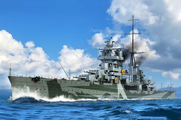 05349 Trumpeter Итальянский крейсер Gorizia 1/350