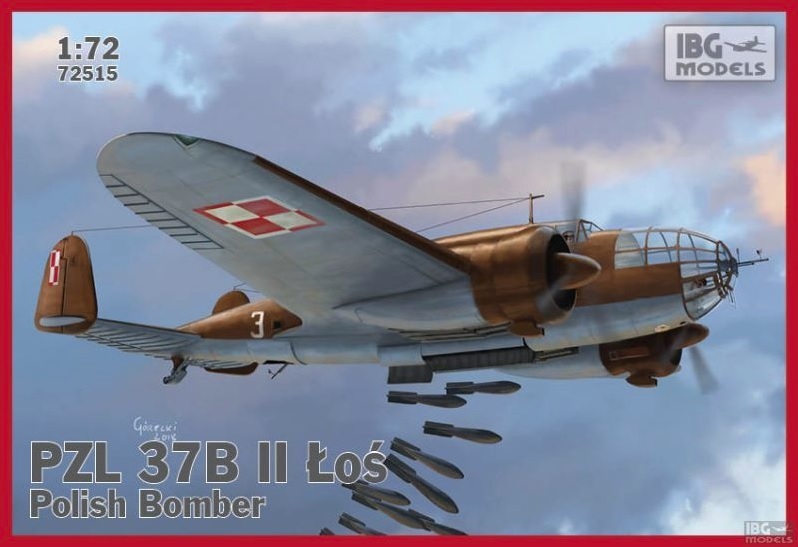 72515 IBG Models PZL 37B II LOS Polish Bomber Масштаб 1/72