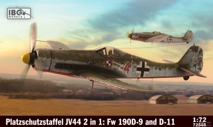 72548 IBG Models Platzschutzstaffel JV44 (Fw 190D-9 and Fw 190D-11 1/72