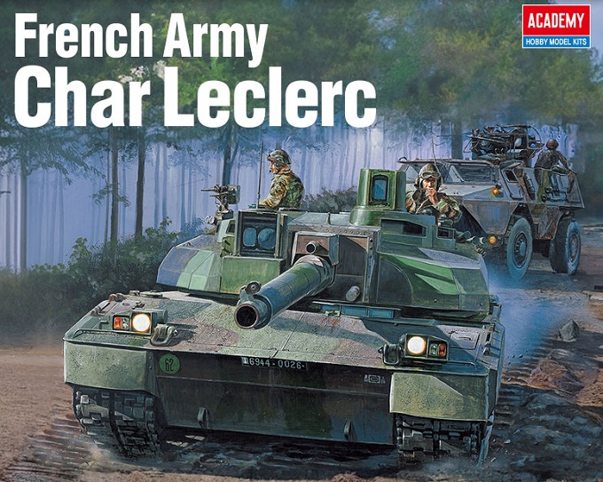 13427 Academy Танк Char Leclerc 1/72
