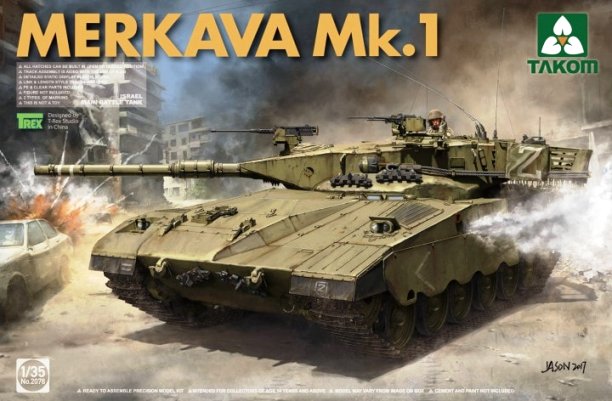 Сборная модель 2078 Takom Такон Merkava Mk.1 