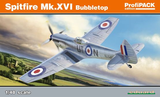 8285 Eduard Британский истребитель Spitfire Mk.XVI Bublletop (ProfiPACK) 1/48