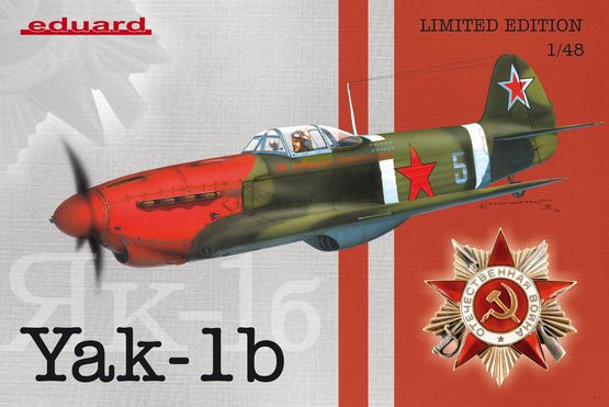  Сборная модель 1194 Eduard Самолет Як-1б 