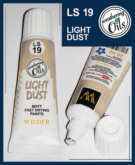 HDF-LS-19 Wilder Краска масляная пыль светлая 20мл