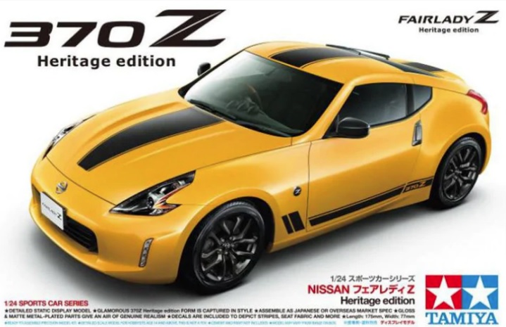 24348 Tamiya Автомобиль Nissan 370Z Heritage Edition 1/24