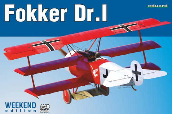 8487 Eduard Самолет Fokker Dr.I (Weekend) 1/48
