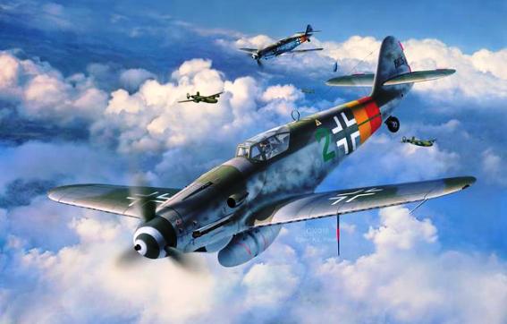 Сборная модель 03958 Revell Самолет Messerschmitt Bf109 G-10 