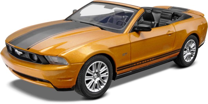 11963 Revell Ford Mustang Convertible 2010 1/25