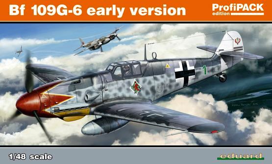 82113 Eduard Немецкий истребитель Bf 109G-6 Ранняя версия (ProfiPACK) 1/48