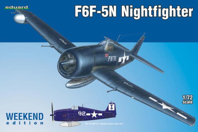 7434 Eduard Американский ночной истребитель F6F-5N (Weekend) 1/72