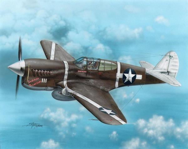 Сборная модель 72149 Special Hobby Самолет P-40F Warhawk "Guadalcanal Hawks" 