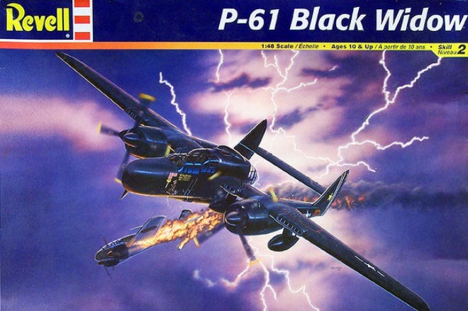 17546 Revell Ночной истребитель Northrop P-61 Black Widow 1/48
