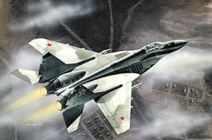 Сборная модель 7208 Звезда Советский истребитель МиГ - 29