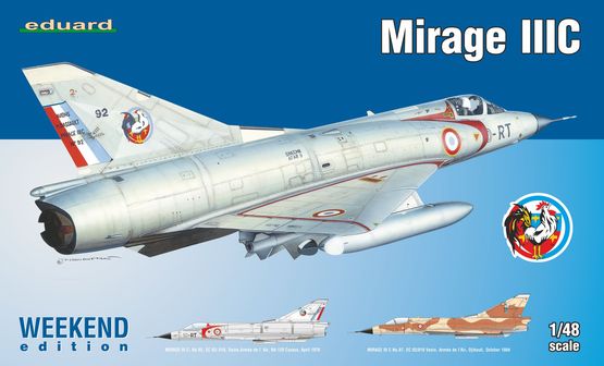 8496 Eduard Французский истребитель Mirage IIIC 1/48