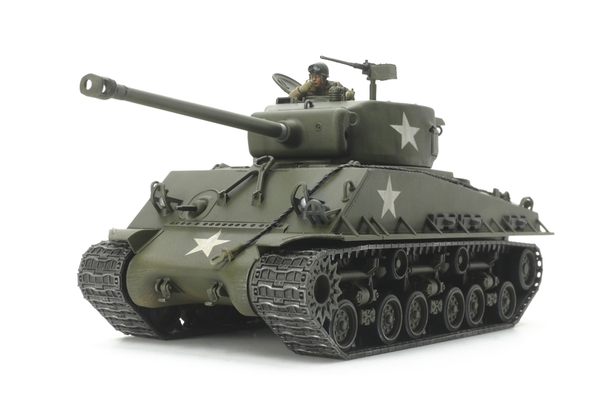32595 Tamiya Американский танк M4A3E8 Sherman "Easy Eight" 1/48