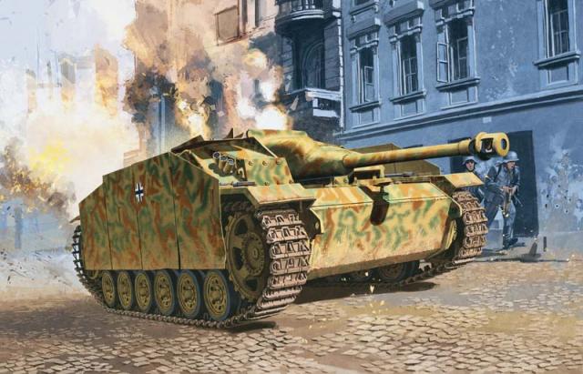 Сборная модель 6581 Dragon Немецкое самоходное орудие StuG.III Ausf.G (декабрь 1943года) 