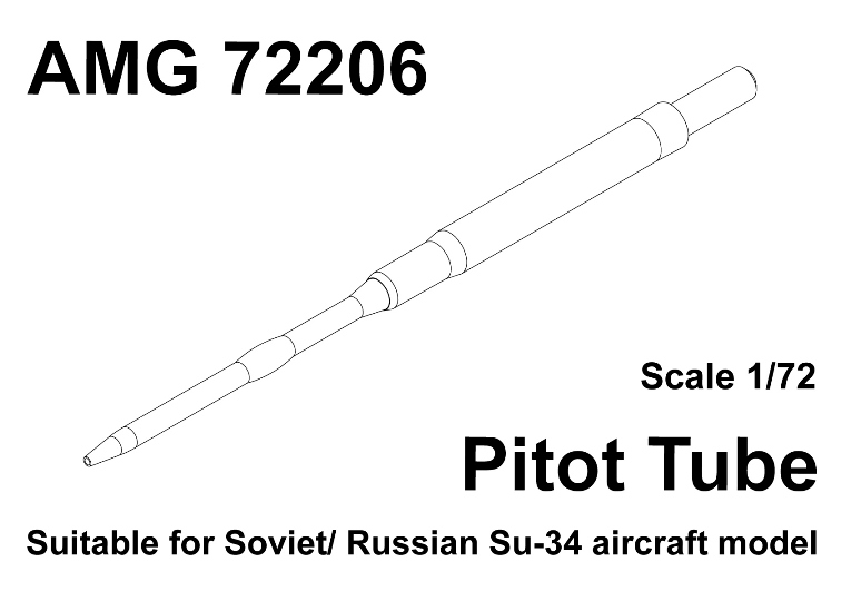 AMG72206 Amigo Models ПВД самолетов семейства Су-34 1/72