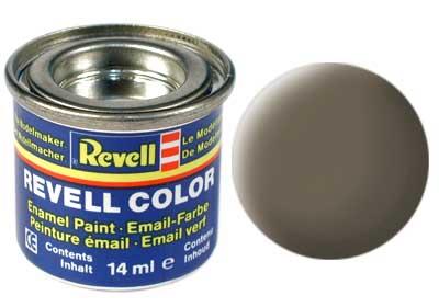 32186 Revell Краска цвета хаки, матовая (RAL 7008) 14мл