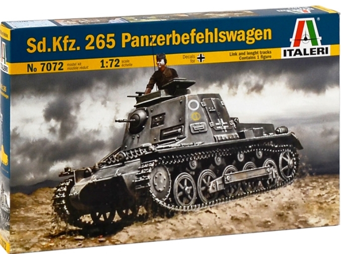 7072 Italeri Танк Sd.Kfz. 265 Panzerbefehlswagen 1/72
