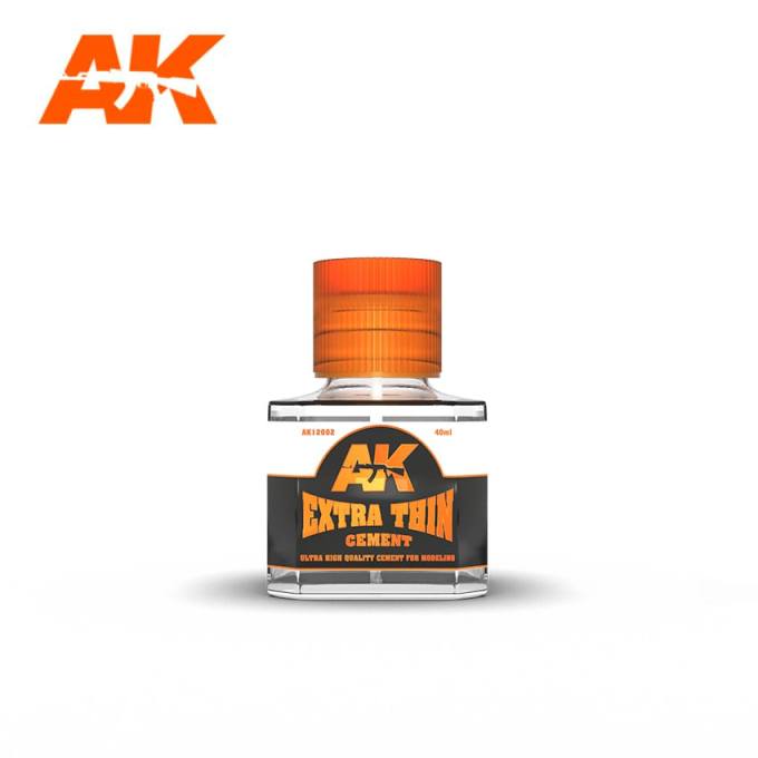 AK12002 AK Interactive Супержидкий клей для пластика 40мл