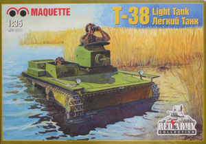 Сборная модель 3522 MSD-Maquette Плавающий танк Т-38  