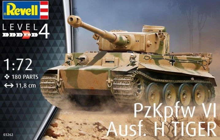 Сборная модель 03262 Revell Тяжелый танк PzKpfw VI Tiger Ausf. H 