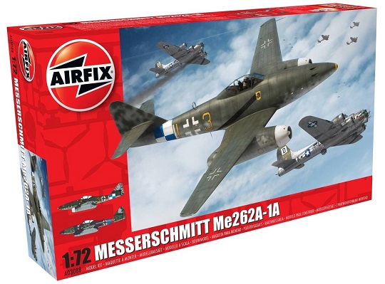 A03088 Airfix Немецкий истребитель Messerschmitt Me 262 A-1A 1/72