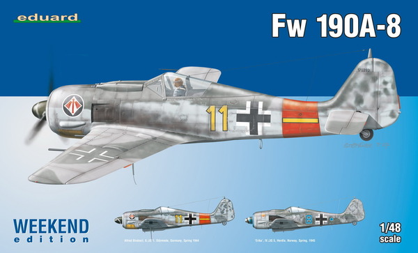 84120 Eduard Немецкий истребитель Fw 190A-8 1/48