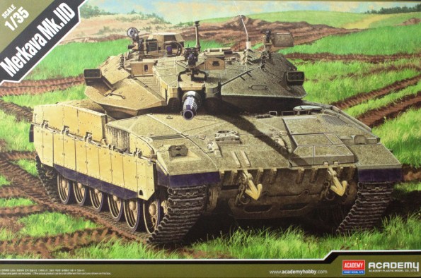 13286X Academy Израильский танк Merkava Mk.IID (без коробки) 1/35