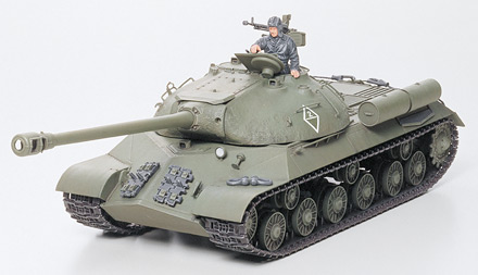Сборная модель 35211 Tamiya Советский тяжелый танк ИС-3 с фигурой командира