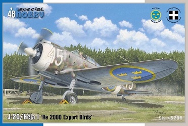 48208 Special Hobby Самолет J-20/Héja I 'Re 2000 Export Birds'  1/48