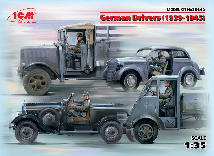 35642 ICM Германские водители (1939-1945 г.) 1/35