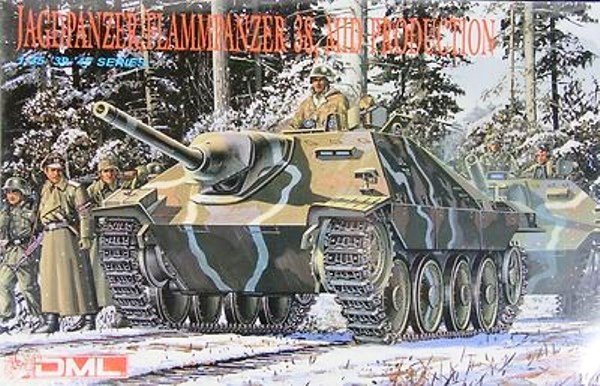 6037 Dragon German Jagdpanzer/Flammpanzer 38 Hetzer (Mid prod.) 1/35