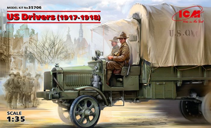 35706 ICM Водители США (1917-1918 г) 1/35