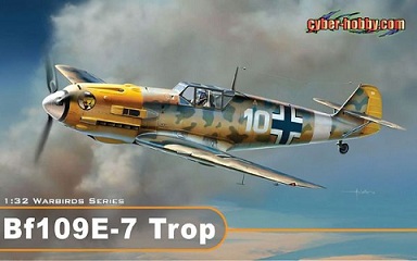 3223К Dragon Немецкий истребитель Bf109E-7 Trop (без коробки) 1/32