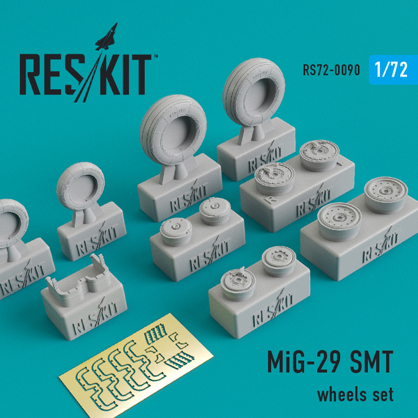 RS48-0090 RESKIT MiG-29 SMT wheels set 1/48