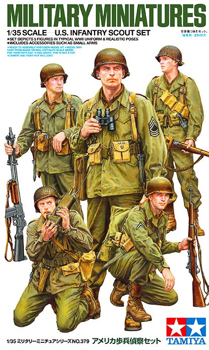 35379 Tamiya U.S. Infantry Scout Set 1/35