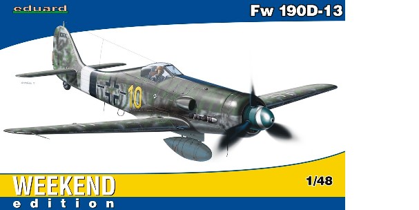 84106 Eduard Немецкий истребитель Fw190D-13 (Weekend Edition) Масштаб 1/48