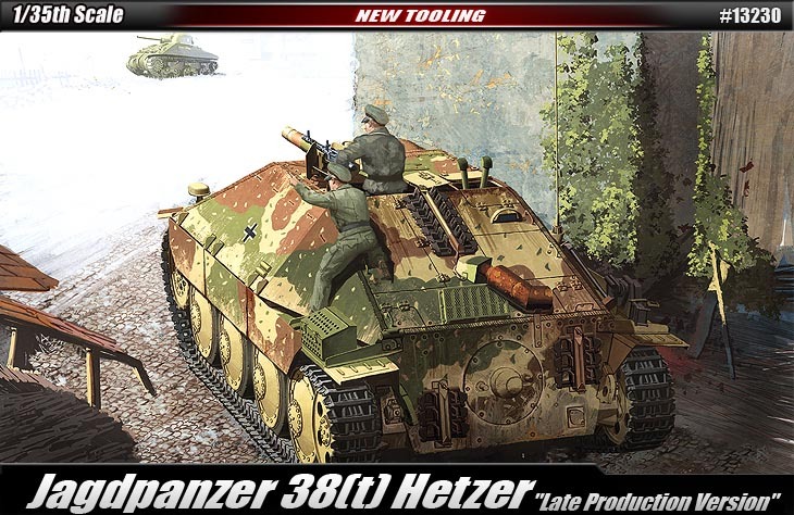 Сборная модель 13230 Academy Jagdpanzer 38 (t) Hetzer 