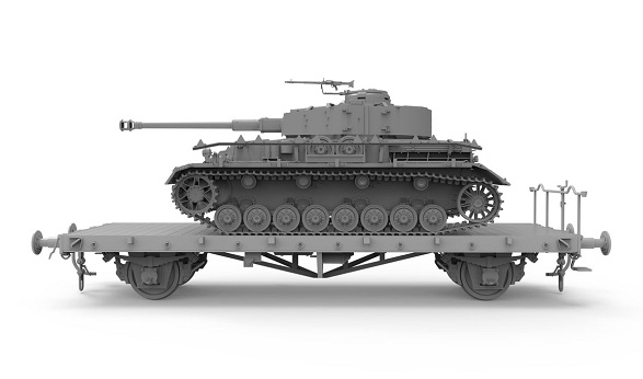 BT-025 Border Model Танк Pz.Kpfw.IV Ausf. J Early/Mid & с платформой Ommr 1/35