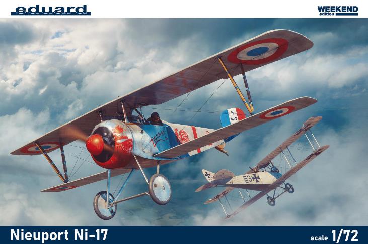7404 Eduard Самолет Nieuport Ni-17 (Weekend) 1/72