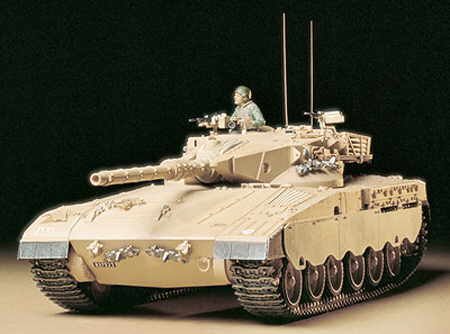 Сборная модель  35127 Tamiya Израильский танк Merkava  (фигура танкиста в комплекте) 